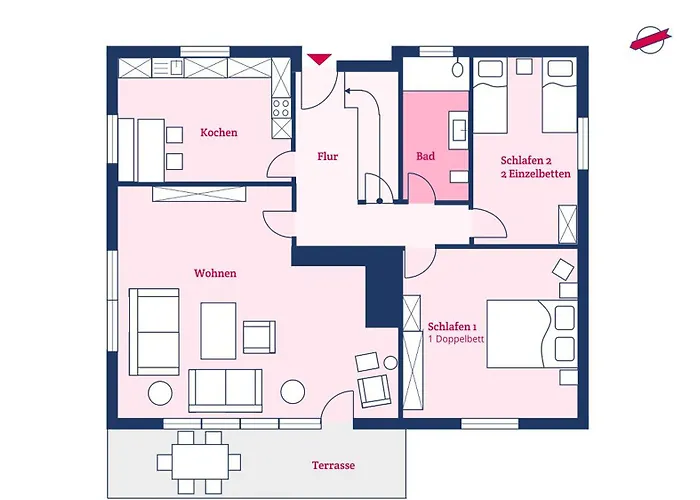 Haus Bilby Wyk auf Föhr